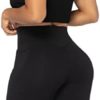 Sunzel 10" / 8" / 5" Biker Shorts for Women with Pockets, High Waisted Yoga Athletic Gym Workout Compression Long Shorts - Image 3