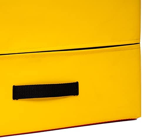 PRISP Folding Incline Gym Mat - 71 x 30 x 14 in Wedge Gymnastics Tumbling Mat for Kids - Image 8