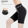 CAMBIVO Biker Shorts for Women with Pockets, High Waist Yoga Shorts, 8" Tummy Control for Running Workout Athletic Shorts - Image 4