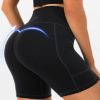 Sportneer Biker Shorts High Waist : Yoga Shorts Spandex 7" with 2 Pockets Workout Shorts Compression Women Athletic Shorts - Image 2