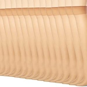 L'eggs Women's Plus-Size Everyday Knee High Sheer Toe, Available in 8 and 16 Pack