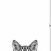 Cat Wall Decor - 11x14" UNFRAMED Print - Cat Wall Art, Minimal, Black & White - Cat Lover Gifts - Image 4