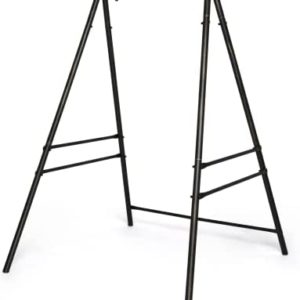 ONCLOUD Upgraded Hammock Chair Stand Metal Swing Stand Frame, Heavy Duty Steel Hammock Stand Only for Porch, Backyard, Indoor or Outdoor, Antique Bronze Finish