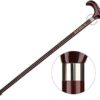 Wooden Cane Walking Stick Unisex Cane Natural Wood Walking Stick with Rubber Tip, Solid Wood Wooden Canes, 450lb Weight Capacity Affordable Gift,Canes Wood Canes (Color : 34in/87cm) - Image 7