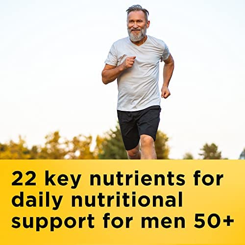 Nature Made Multivitamin For Him 50+, Mens Multivitamins for Daily Nutritional Support, Multivitamin for Men, 90 Tablets, 90 Day Supply - Image 2