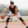JBM Knee Brace Soft Non Slip Knee Pads Breathable Knee Compression Sleeve Elastic Anti-Collision Pads for  Fitness Exercise Basketball Running (One pair, Black) (Large, Black) - Image 7