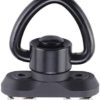 Sawke QD Sling Swivel Sling Mount 1 Inch Gun Sling Attachment, QD Sling Swivel Mount for Rail, Rifle Sling Adapter Attachment with Quick Release Button (for Two Point Sling) (Black) - Image 5