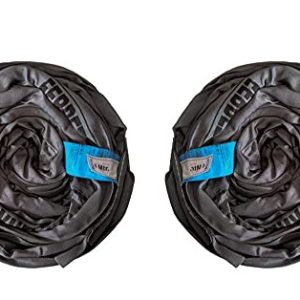 Simond Store 2Pcs Lifting Sling 13.12’ Polyester Endless Round Sling 8818 lbs. Vertical, 7054 lbs. Choker, 17636 lbs. Basket, spanset for Lifting Moving Hoisting, Port, Machinery Industry (4 Meter)