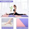 BLKMTY Gymnastics Mats 4'x6'x2" Tumbling Mat Folding Gym Mats for Home Gymnastics Panel Mats for Yoga Lightweight Tumbling Mat Kids Exercise Mat Aerobics Stretching Wrestling Mats - Image 3