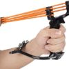 NISPOTDOR Professional Slingshot, Hunting Slingshots for Adults, Sling Shot Wrist for Adults, Survival Catapult with 100 Ammo Balls and 3 Rubber Bands - Image 5