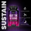 Night Time Fat Burner - Carb Blocker, Metabolism Booster, Appetite Suppressant and Weight Loss Diet Pills for Men and Women with Green Coffee Bean Extract and White Kidney Bean - 60 Capsules - Image 6