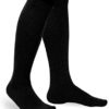 BB BROTHER BROTHER 5 Pairs Knee Length Dress Socks for Men, Breathable Combed Cotton, Handlinked Toe, Smooth Seam, US 7-10 - Image 4