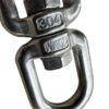 Stainless Steel Swivel Double Eye Swivel Marine Saltwater Grade Industrial (10mm, 2) - Image 4