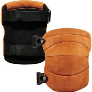 Ergodyne - 18232 Leather Knee Pads, Heavy Duty, ProFlex 230 Brown
