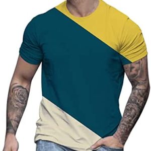 YHAIOGS Mens Polo Shirts Shirts for Men Tall Mens Dress Shirt Slim Ultra Wrinkle Collar Stretch Tall Tee Shirts for Men