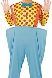 Fun Shack Clown Costume For Men Halloween Circus Carnival Funny Costumes For Adults Available in Sizes M L XL