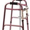 MABIS Walker Platform Attachment With Adjustable Padded Cuff, No Tools Needed, Attaches to Most Walkers, FSA and HSA Eligible, Made of Lightweight Aluminum, Silver - Image 5