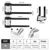 Tanden Skating Protective Gear Adult Knee and Elbow Pads Wrist Guards for Roller Skating Skateboarding, Skate Pads Adult Knee Pads for Men Women White - Image 6