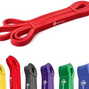 INTENT SPORTS Pull Up Assist Bands – Assistance and Resistance Bands for Pull-Up, Fitness, Body Stretching, Mobility Work, Weightlifting, Heavy Duty - Single/Set – Exercise Videos - eBook!