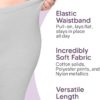 STRETCH IS COMFORT Women's Cotton Plus Size Leggings | Stretchy | X-Large - 7X - Image 4