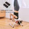 Yoga Headstand Bench, Foldable Inversion Chair with Armrests, for Home Gym Yoga Studio,White,495136cm,49 * 51 * 36cm-White - Image 4