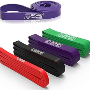 POWER GUIDANCE Pull Up Assist Bands - Heavy Duty Resistance Band, Mobility & Powerlifting Exercise Bands, Perfect for Body Stretching, Powerlifting, Resistance Training