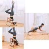 Yoga Headstand Bench, Foldable Inversion Chair with Armrests, for Home Gym Yoga Studio,White,495136cm,49 * 51 * 36cm-White - Image 2