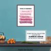 Positive Inspirational Quotes Wall Decor - Uplifting Encouragement Gifts for Women, Girls, Teens, Daughter, BFF, Best Friend - Pink Motivational Wall Art Poster for Home Office, Bedroom, Bathroom - Image 7