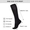 Women’s Knee High Socks Long Athletic Thin Thigh High Stocking Outdoor Sport Casual Tube Socks - Image 4