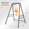 ONCLOUD Upgraded Hammock Chair Stand Metal Swing Stand Frame, Heavy Duty Steel Hammock Stand Only for Porch, Backyard, Indoor or Outdoor, Antique Bronze Finish - Image 3