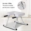 Yoga Headstand Bench, Foldable Inversion Chair with Armrests, for Home Gym Yoga Studio,White,495136cm,49 * 51 * 36cm-White - Image 6