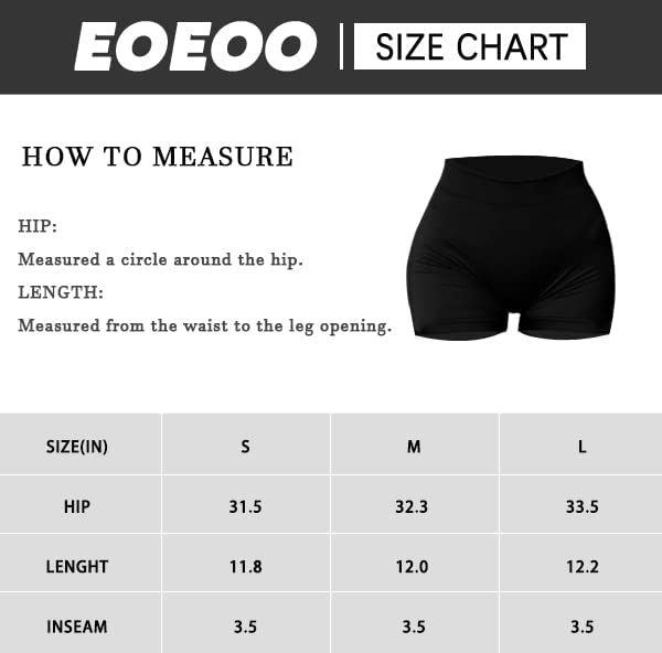 eoeoo Women's Athletic Butt Lifting Shorts Seamless Workout Scrunch High Waist Gym Yoga Biker Shorts - Image 7