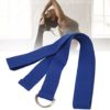 Yoga Tension Belt,70.87in Yoga Tension Strap Flexibility Stretching Exercise Resistance Bands for Fitness Pilates Blue - Image 4