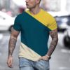 YHAIOGS Mens Polo Shirts Shirts for Men Tall Mens Dress Shirt Slim Ultra Wrinkle Collar Stretch Tall Tee Shirts for Men - Image 4