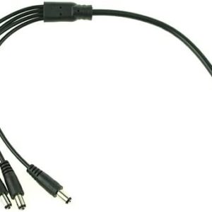 PK Power 9Volt Daisy Chain Adaptor for 1 to 4 Guitar Effects Pedals Dan Electro Cord Adapter