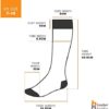 BB BROTHER BROTHER 5 Pairs Knee Length Dress Socks for Men, Breathable Combed Cotton, Handlinked Toe, Smooth Seam, US 7-10 - Image 6