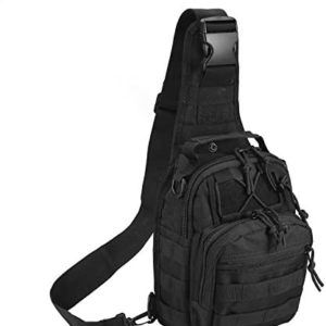 Tactical Shoulder Bag,1000D Outdoor Military Sling Daypack Backpack
