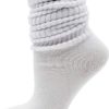 6 Pairs Slouch Socks for Women, Soft Extra Long Scrunch Knee High Sock, Bulk Pack - Image 7