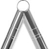 KUAFU 9.6 FT Portable Stand Yoga Swing Stand Yoga Frame Yoga Sling Inversion Equipment Steel Silvery for Indoor and Outdoor Triangle Structure - Image 9