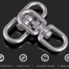 Stainless Steel Swivel Double Eye Swivel Marine Saltwater Grade Industrial (10mm, 2) - Image 7