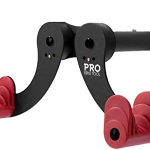 PRO BIKE TOOL Bike Wall Mount - Horizontal Indoor Bike Rack for 1 Bicycle - Bike Rack Garage - Safe and Secure Bike Hook for Road, Mountain or Hybrid Bikes - Bike Hanger, Bicycle Storage Wall Mount