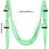 Gonex Aerial Yoga Swing Set, Trapeze Hammock Sling, Antigravity Inversion Ceiling Hanging Include Daisy Chain, Carabiner, Post Guide for Beginners Relax Relieve Back Pain - Image 4