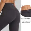 Oalka Women's Yoga Capris Running Pants Workout Leggings - Image 2