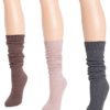 MUK LUKS womens Women's 3 Pair Pack Knee High Socks - Image 5
