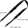 BOOSTEADY 2 Point Traditional Gun Sling Shoulder Strap Trigger Snap with QD Swivel Mount Adjustable - Image 3
