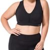 Yvette Women High Impact Sports Bras Criss Cross Back Sexy Running Bra for Plus Size - Image 8