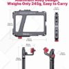 ULANZI Smartphone Video Rig with Handle, LINO Filmmaking Case Aluminum Alloy Phone Video Stabilizer Grip Tripod Mount for Video Maker Videographer with Cold Shoe for iPhone 13 Mini Pro Max 8 Plus - Image 4
