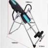 MGIZLJJ Gravity Heavy Duty Inversion Table Adjustable Protective Belt Back Stretcher Machine for Pain Relief - with Headrest Yoga Inverted Stool - Image 2