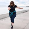 MOREFEEL Capri Plus Size Leggings for Women with Pockets-Stretchy XL-4XL Tummy Control High Waist Workout Black Yoga Pants - Image 4
