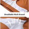 BALEAF Womens Workout Sports Bras High Neck Fitness Removable Padded Y Back Tank Tops Backless Gym Bra - Image 2